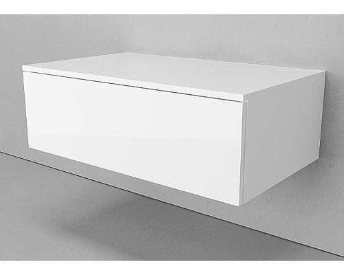 Тумба Velvex Unique Unit 80 tp.UNI.80.1Y подвесная Белая глянцевая