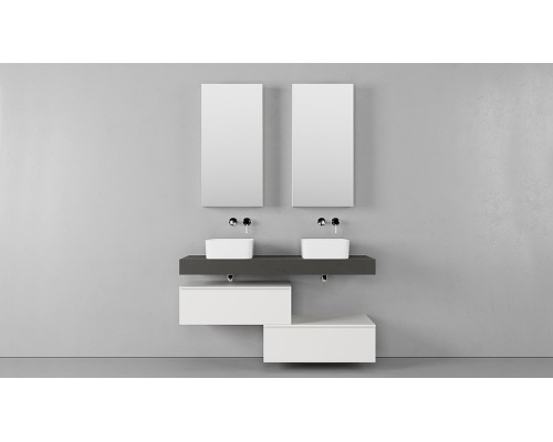 Тумба Velvex Unique Unit 80 tp.UNI.80.1Y подвесная Белая матовая