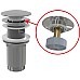 Донный клапан Alcaplast A392C click-clack Хром