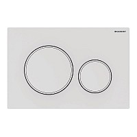 Клавиша смыва Geberit Sigma 20 115.882.01.1 Белый матовый лак