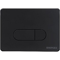 Клавиша смыва Berges Novum D5 040035 Черный матовый