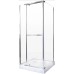 Душевой уголок Ceruttispa 90x90 MIMI ZQ91T 7705 профиль Хром стекло прозрачное