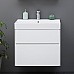 Тумба с раковиной Aquanet Бруклин 60 212596 подвесная Белая