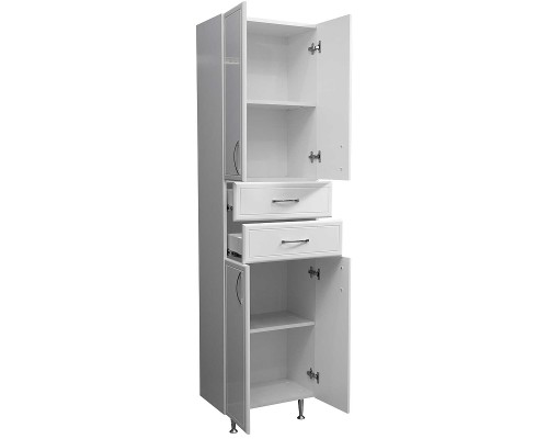 Шкаф пенал Stella Polar Концепт 48 SP-00000149 Белый