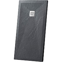 Душевой поддон из искусственного камня Vincea 130x90 VST-4SR9013A Антрацит