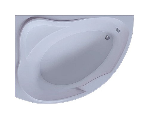 Акриловая ванна Aquatek Альтаир 158x119 L ALT160-0000067 без гидромассажа с фронтальной панелью с каркасом (вклеенный) со слив-переливом