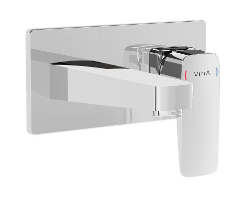 Смеситель для раковины Vitra Root Square A42738EXP Хром