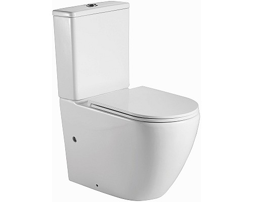 Унитаз компакт Alcora Luvia LT-2141A-R 49527 с бачком и сиденьем Микролифт