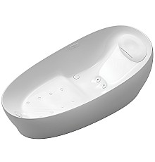 Ванна из искусственного камня Toto Neorest PJYD2200PWEE#GW 220х105 с гидромассажем
