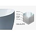Ванна из искусственного камня Toto Neorest PJYD2200PWEE#GW 220х105 с гидромассажем