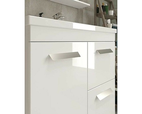 Тумба под раковину Vigo Nova 80 tn.NOV.MIR.80.1D.2Y Белая