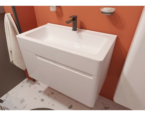 Раковина Эстет Каре Люкс 80 ФР-00005713 Белая