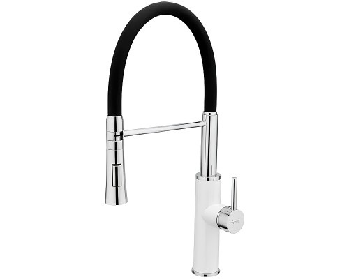 Смеситель для кухни Frap F4452-8 Белый Черный