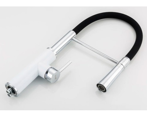 Смеситель для кухни Frap F4452-8 Белый Черный