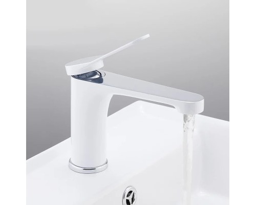 Смеситель для раковины Frap H45 F1045 Белый Хром