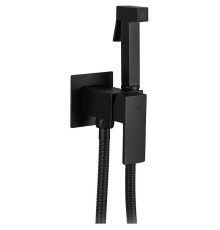Гигиенический душ со смесителем Frap F7506-6 Черный матовый