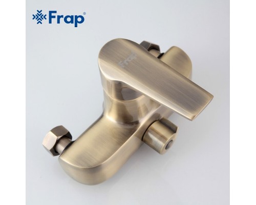 Смеситель для ванны Frap H30-4 универсальный Бронза
