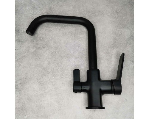 Смеситель для кухни Frap H62 F4362 Черный матовый