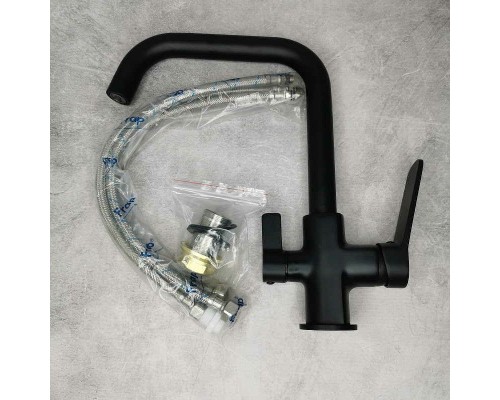 Смеситель для кухни Frap H62 F4362 Черный матовый