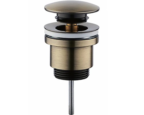 Донный клапан Frap F62-4 click-clack Бронза