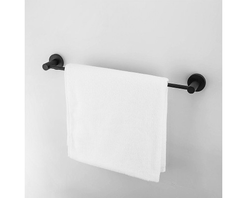 Полотенцедержатель Frap F302 F30201 Черный матовый