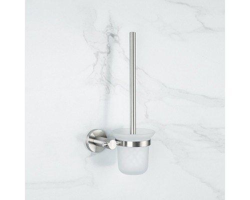 Ершик для унитаза Frap F301 F30110 Сатин