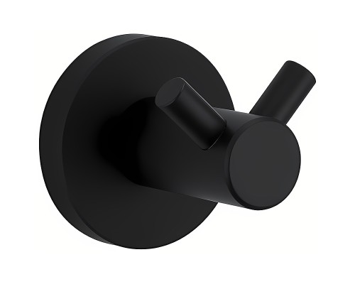 Двойной крючок Frap F302 F30205-2 Черный матовый