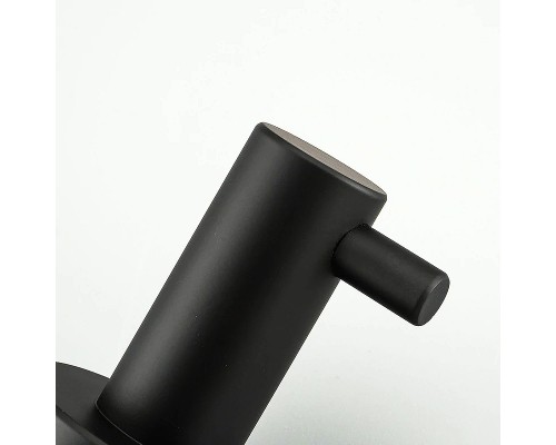 Двойной крючок Frap F302 F30205-2 Черный матовый