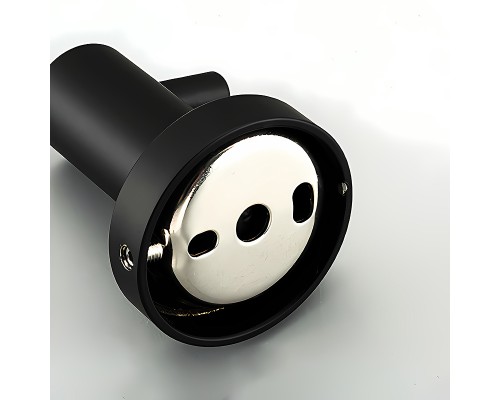 Двойной крючок Frap F302 F30205-2 Черный матовый