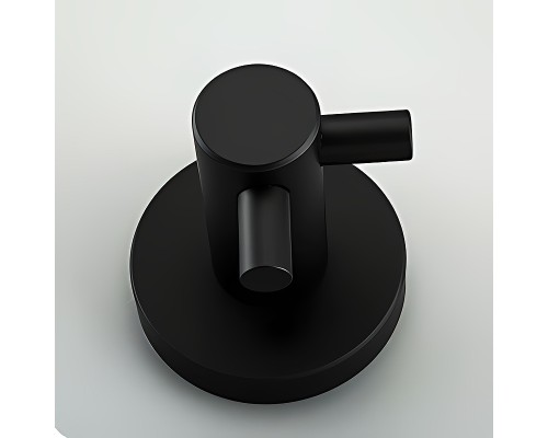 Двойной крючок Frap F302 F30205-2 Черный матовый