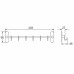 Вешалка для полотенец Frap F38 F3816-6 Хром
