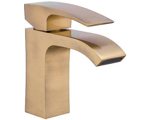 Смеситель для раковины Gappo G07-4 G1007-4 Бронза