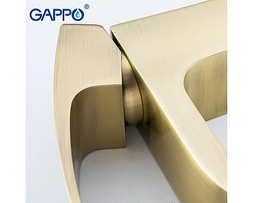 Смеситель для раковины Gappo G07-4 G1007-4 Бронза