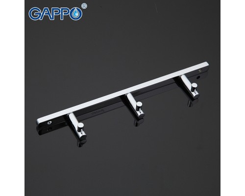 Вешалка для полотенец Gappo G202-3 Хром