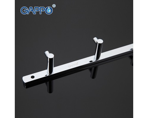 Вешалка для полотенец Gappo G202-3 Хром