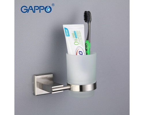 Стакан для зубных щеток Gappo G17 G1706 Сатин