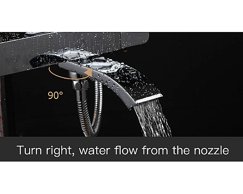 Душевая система Gappo G07 G2407-40 с термостатом Хром