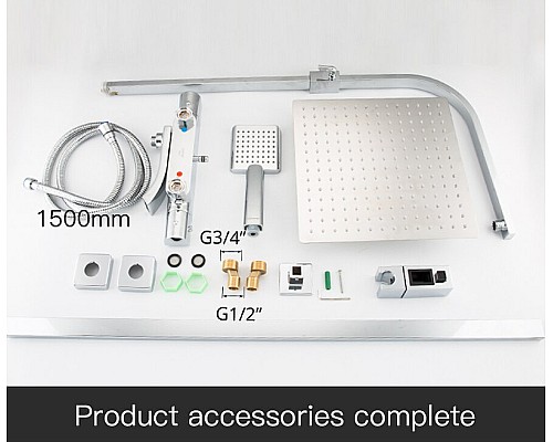 Душевая система Gappo G07 G2407-40 с термостатом Хром