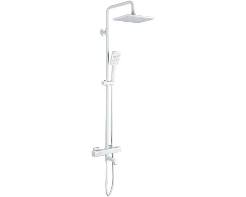 Душевая система Gappo G91 G2491-8 с термостатом Белая