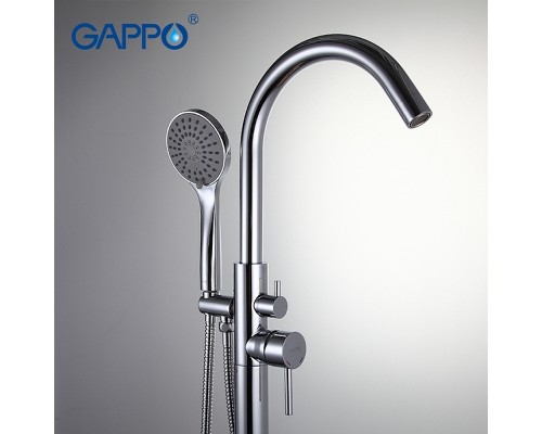 Смеситель для ванны Gappo Хром