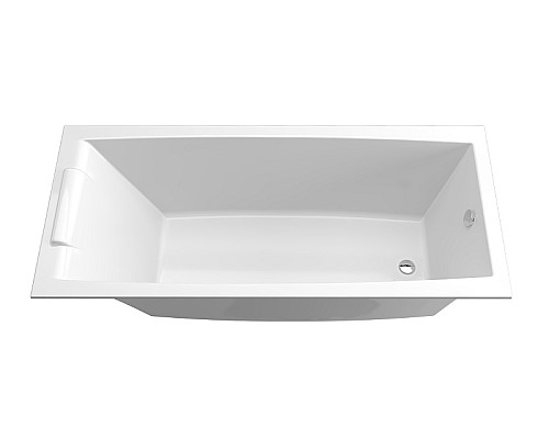 Акриловая ванна Marka One Aelita Slim 165х75 01ае1675слим без гидромассажа