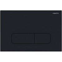 Клавиша смыва Aquatek KDI-0000017 Черная матовая