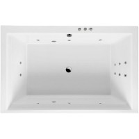 Акриловая ванна Excellent Crown Lux 190x120 с гидромассажем