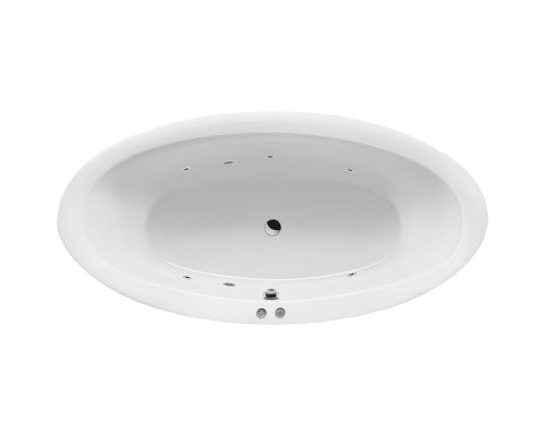 Акриловая ванна Excellent Lumina 190x95 с гидромассажем