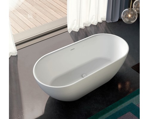 Ванна из искусственного камня Gruppo Treesse Clivia 160x75 V446BO без гидромассажа