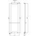 Электрический полотенцесушитель Allen Brau Infinity 44x140 зеркальный
