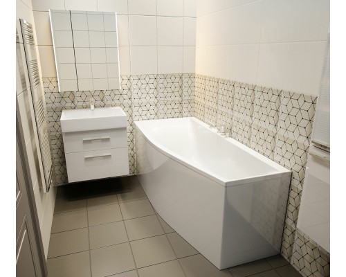 Ванна из искусственного камня Astra Form Скат 170х75 L 01010014 без гидромассажа