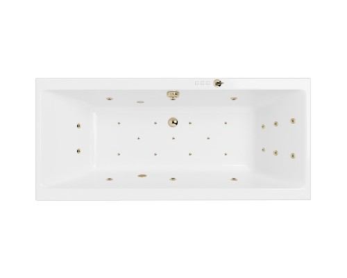 Акриловая ванна Excellent Pryzmat Slim 180x80 WAEX.PRY18S.ULTRA.BR с гидромассажем