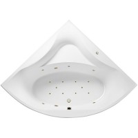 Акриловая ванна Excellent Glamour 150x150 с гидромассажем