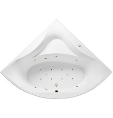 Акриловая ванна Excellent Glamour 150x150 WAEX.GLA15.RELAX.BR с гидромассажем